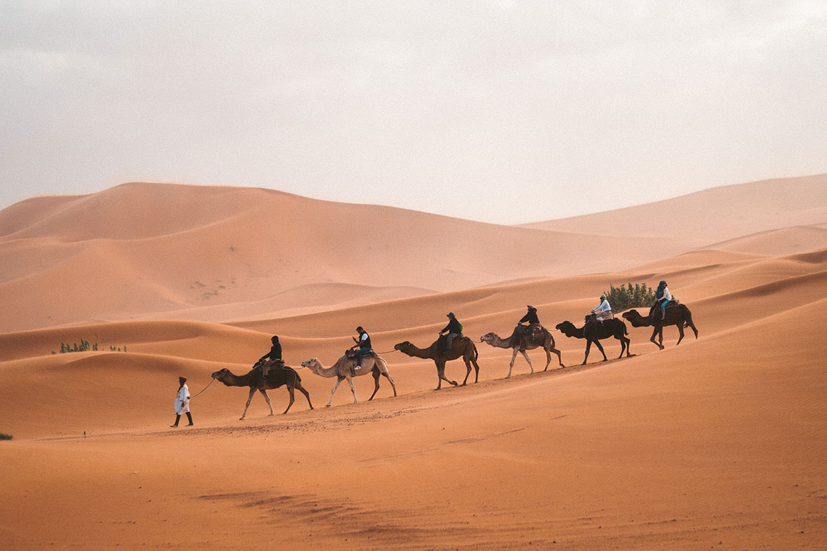 Randonnée désert marocain Chegaga