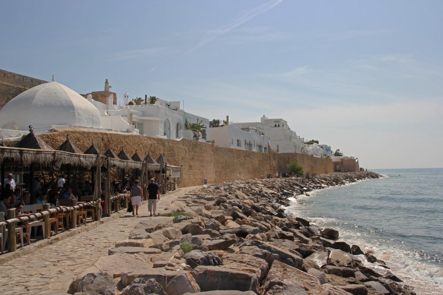 Plage de Hammamet en Tunisie