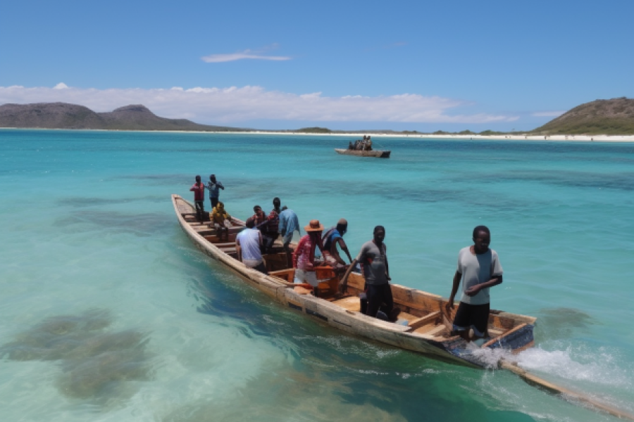 Visite madagascar en pirogue