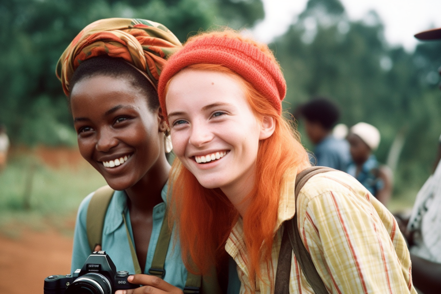 Touristes au Burundi