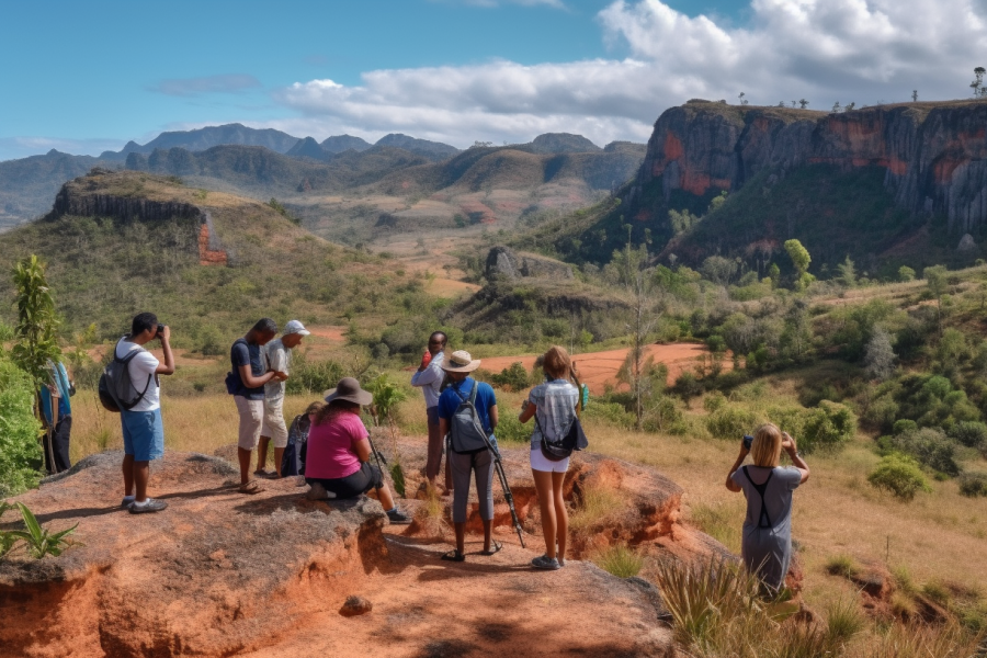 visite de la jungle à Madagascar