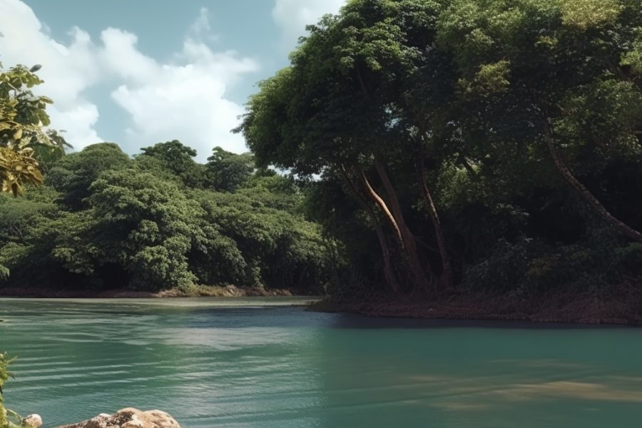 Magnifique lagune, Côte d’Ivoire