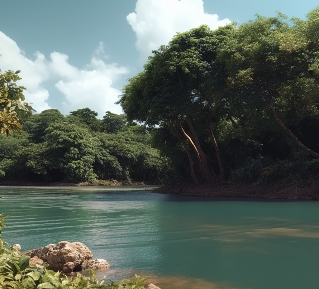 Magnifique lagune, Côte d’Ivoire