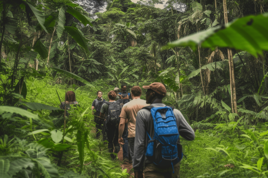 Randonnée au Congo Nile Trail