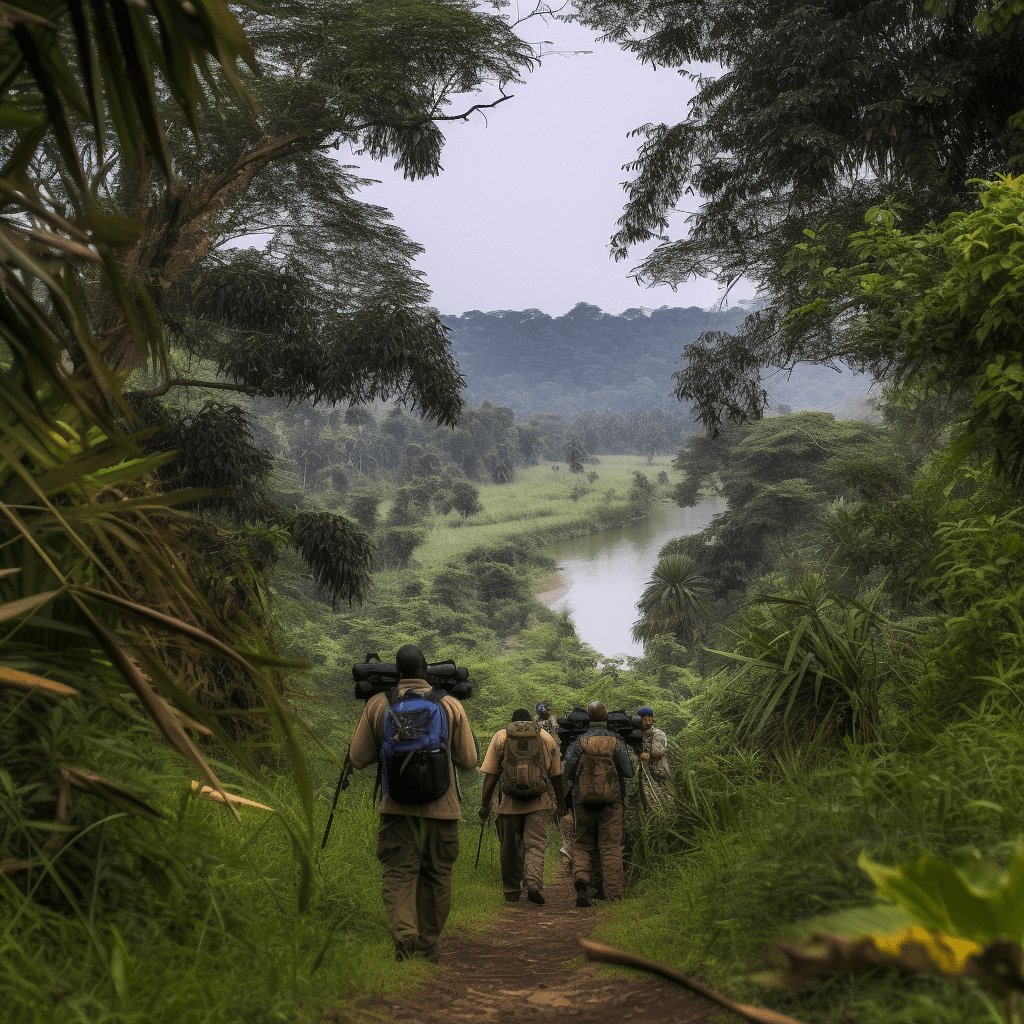 Randonnée au Congo Nile Trail