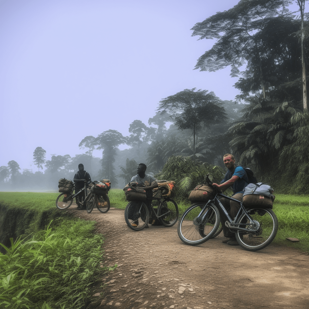 Randonnée à vélo au Congo Nile Trail