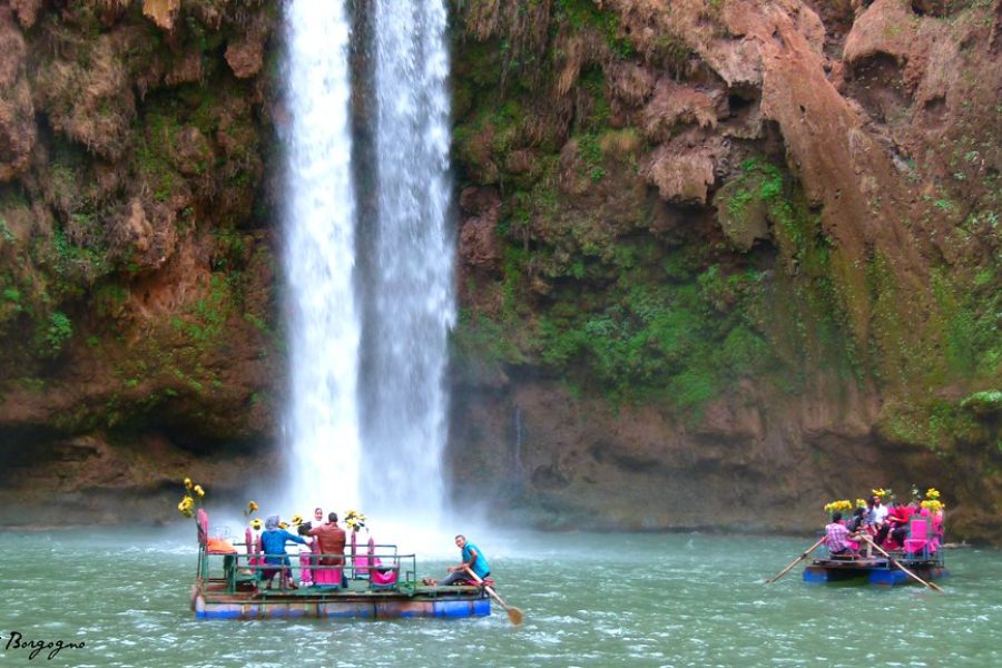 waterfalls at Ouzoud