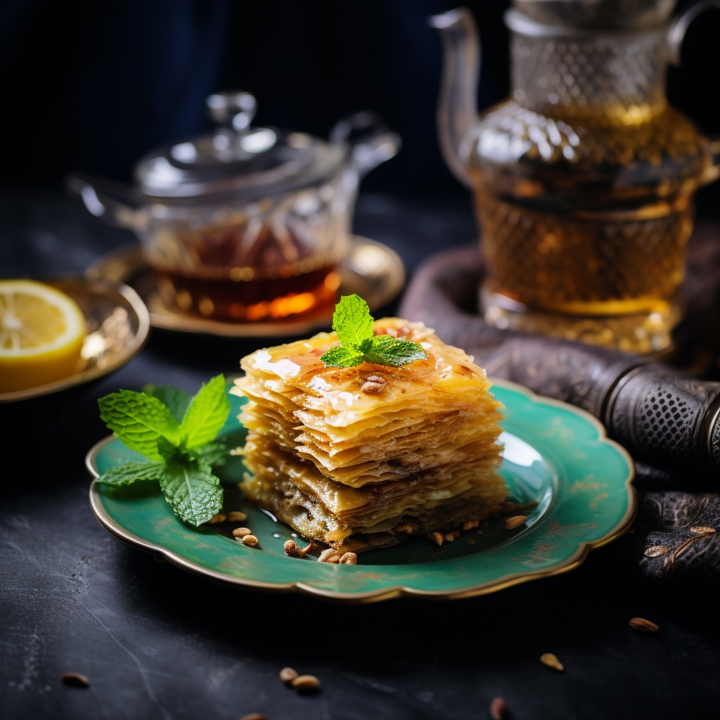 Baklava cuisine traditionnelle tunisienne