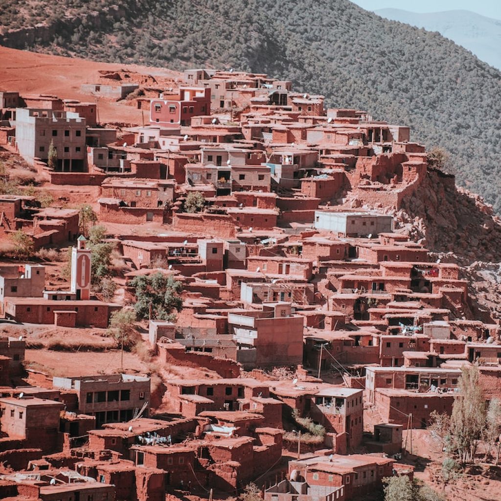 montagnes de l'atlas maroc